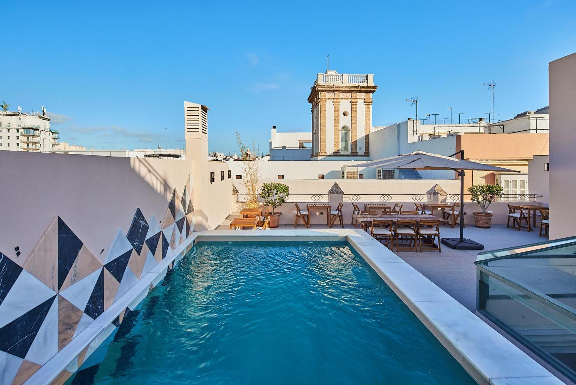 Vg - Villa De Andas Suites Cádiz Exteriör bild