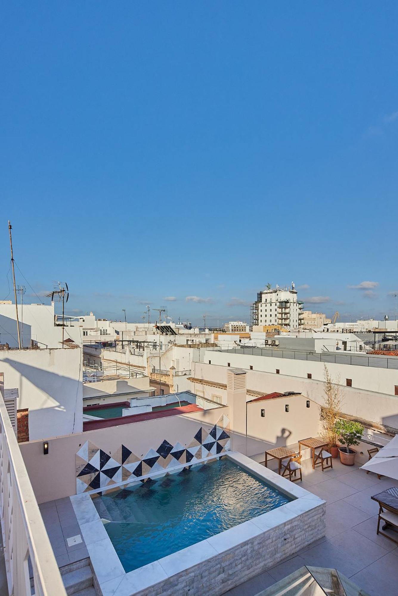 Vg - Villa De Andas Suites Cádiz Exteriör bild